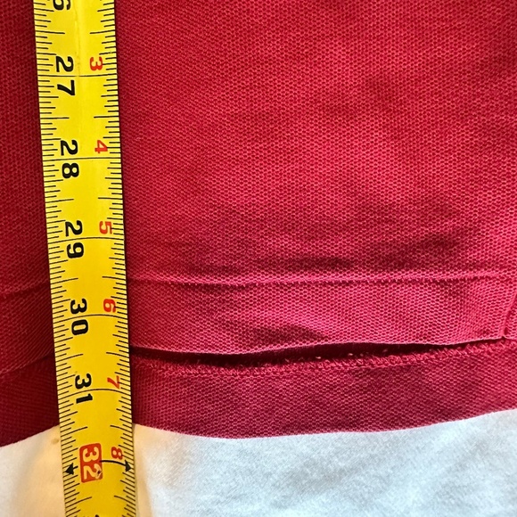 LL Bean Men’s Long Sleeve Polo — Red | Size Large Tall - Picture 5 of 5